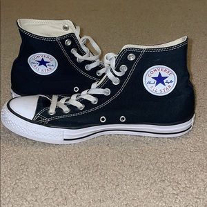 Black High Top Converse